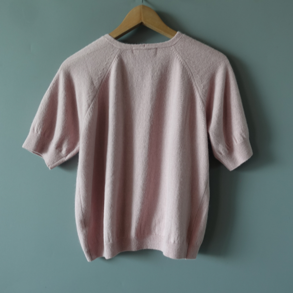 반팔 티셔츠 코코아 색상 이미지-S1L103