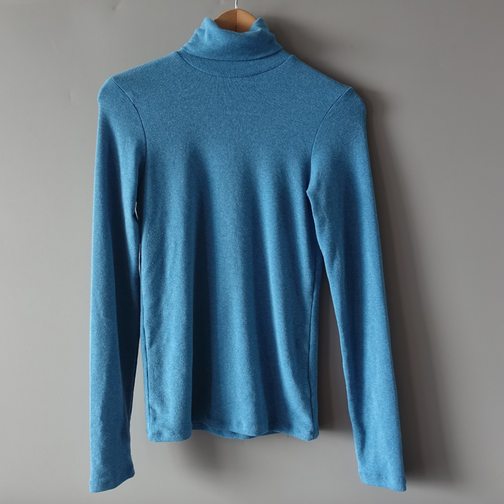 긴팔 티셔츠 네이비블루 색상 이미지-S1L74
